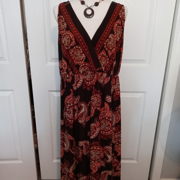 Ashley Stewart plus size 2x long dress - Picture 1 of 3